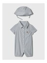 ギャップベビー　ベビー服 【SALE／34%OFF】GAP (K)ベビーウェア セット (ベビー) ギャップ マタニティウェア・ベビー用品 ロンパース・カバーオール ブルー【RBA_E】