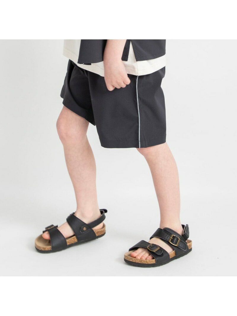 【SALE／20%OFF】branshes 【吸水速乾】セットアップできるハーフパンツ ブランシェス パンツ その他のパンツ ブラック【RBA_E】