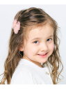 apres les cours キラキラリボンヘアクリップ2個セット エフオーオンラインストア ヘアアクセサリー バレッタ・ヘアクリップ・ヘアピン ピンク ブル...