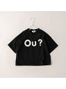 【SALE/20%OFF】branshes 【Ou? by EDWIN】Ou?BIGロゴ半袖Tシャツ ブランシェス トップス カットソー・Tシャツ ホワイト ブ...