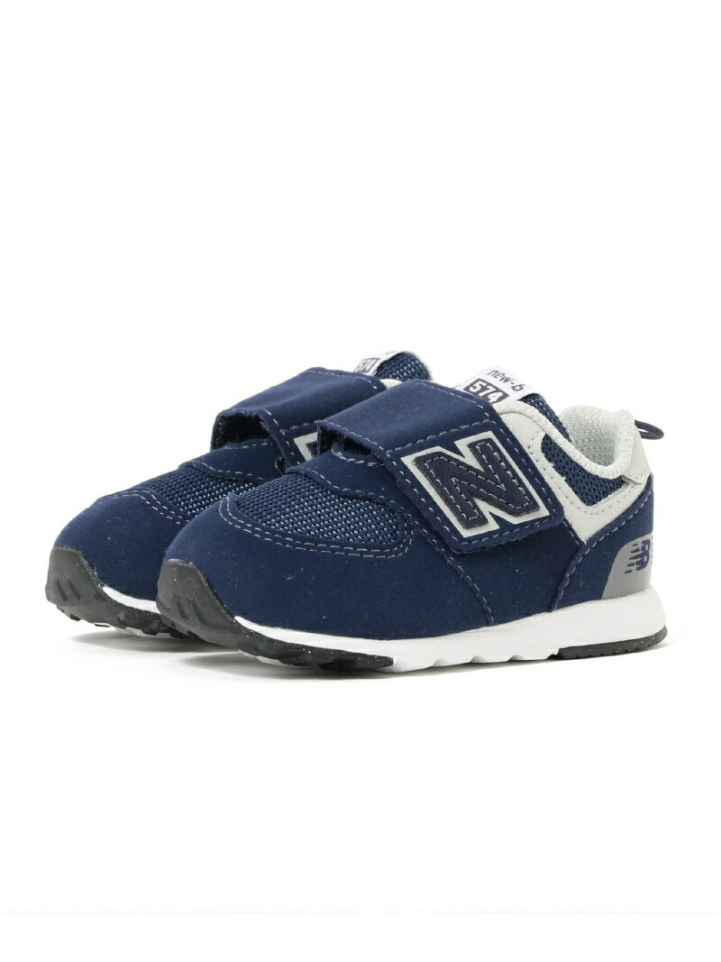 こども ビームス NEW BALANCE / new-b 574(12~14cm) コドモ ビームス シューズ スニーカー/スリッポン ブラック ネイビー ベージュ【送料無料】