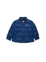 DIESEL ベビー パファージャケット JARPEB ディーゼル ジャケット・アウター ブルゾン・ジャンパー パープル ネイビー【送料無料】