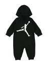 Jordan ベビー (60-70cm) ロンパース JORDAN(ジョーダン) JDB HBR JUMPMAN HOODED CVERALL ルーキーユーエスエー マタニティウェア・ベビー用品 ロンパース・カバーオール ブラック ブルー グレー レッド【送料無料】