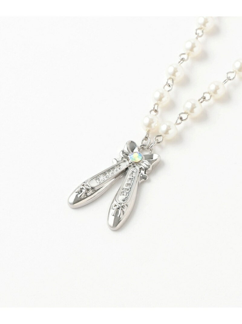 mezzo piano トゥシューズモチーフ ネックレス ナルミヤオンライン アクセサリー・腕時計 ネックレス シルバー【送料無料】 3