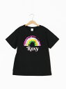 【SALE／60%OFF】ROXY (K)MINI RAINBOW ロキシー トップス その他のトップス ブラック オレンジ ホワイト【RBA_E】