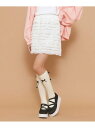 【SALE/50%OFF】PINK-latte 【130cmあり/インナー付き】ティアードフリルミニスカート ピンク ラテ スカート ミニスカート ブラック ホワイト【RBA_E】