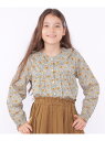【SALE/50%OFF】SHIPS KIDS SHIPS KIDS:140~150cm / リバティ 長袖 ブラウス シップス トップス シャツ・ブラウス ピ...