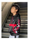 Jordan ジュニア(128-170cm) アウター JORDAN(ジョーダン) VERT TAPE HALF ZIP WINDBREAKER ルーキーユーエスエー ジャケット・アウター その他のジャケット・アウター ブラック ネイビー【送料無料】