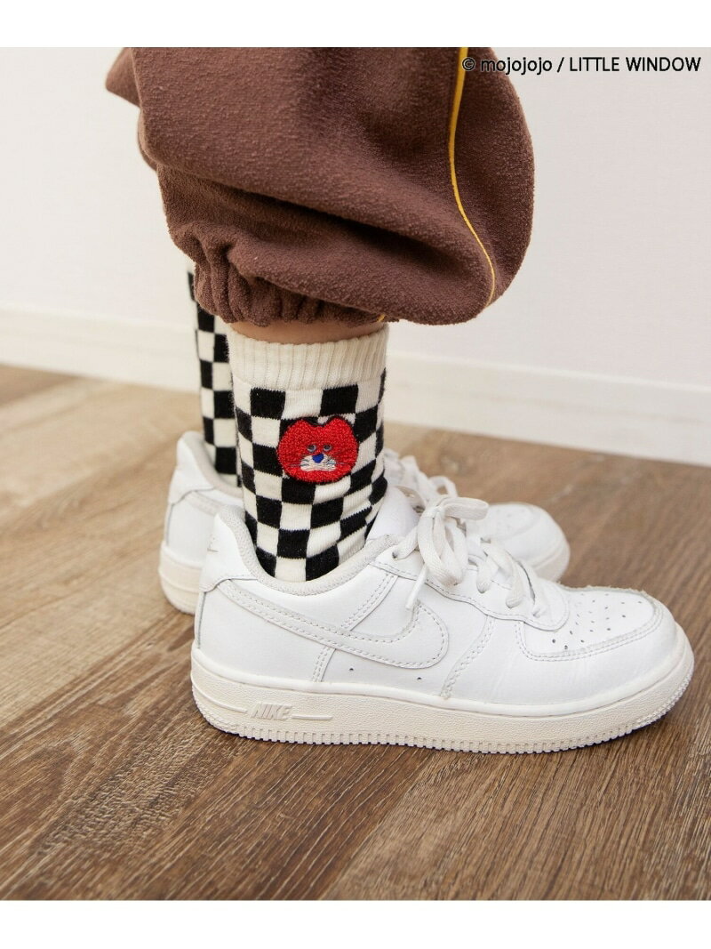 BREEZE 【リンク】mojojojoソックス(キッズサイズ) エフオーオンラインストア 靴下・レッグウェア 靴下 レッド ホワイト グリーンのサムネイル