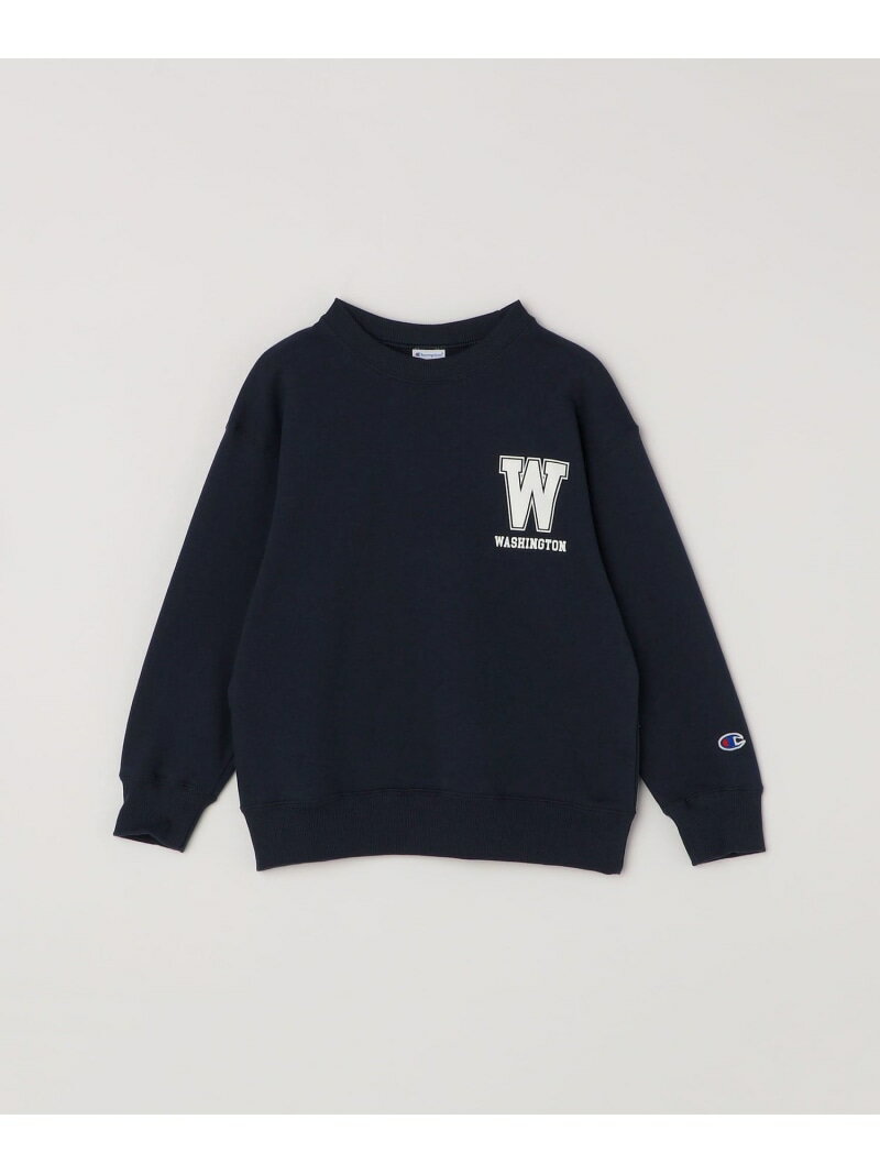 SHIPS any Champion: クルーネック ワシントン ロゴ スウェット シップス トップス スウェット・トレー..