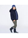 【SALE／45%OFF】AIGLE 撥水 パデッドフーデッドジャケット エーグル ジャケット・アウター ダウンジャケット・ダウンベスト ネイビー【RBA_E】【送料無料】