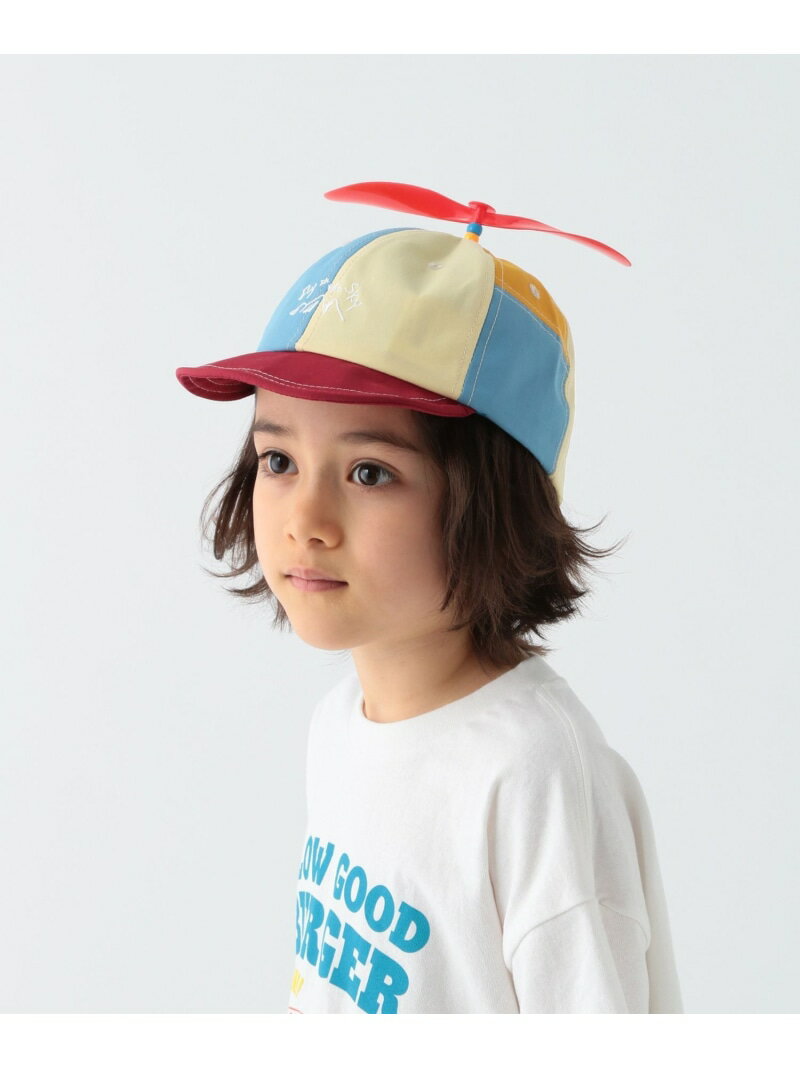 BAYFLOW プロペラキャップ(KIDS) ベイフロー 帽子 キャップ ブルー イエロー