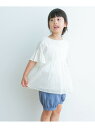 【SALE/60%OFF】URBAN RESEARCH DOORS 『親子リンク』コットンボイルフリルブラウス(KIDS) アーバンリサーチドアーズ トップス ...