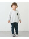 【SALE/20%OFF】petit main 【スマイルシリーズ】BOYS裏起毛パンツ ナルミヤオンライン パンツ ジャージ・スウェットパンツ ベージュ ブル...