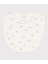 【SALE/10%OFF】PETIT BATEAU プリントサークルスタイ プチバトー マタニティウェア・ベビー用品 スタイ・よだれかけ ホワイト【RBA_E】