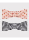 【SALE/30%OFF】PETIT BATEAU ヘアバンド2枚組 プチバトー ヘアアクセサリー カチューシャ・ヘアバンド【RBA_E】