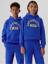 【SALE/49%OFF】GAP (K)GAP ATHLETICロゴ パーカー (キッズ) ギャップ トップス パーカー・フーディー ブルー【RBA_E】