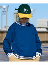 【SALE/30%OFF】PAIRMANON STREET 【PAIRMANON STREET】裏毛 ボーダー ラインリブ スウェット 長袖 トレーナー ペアマ...