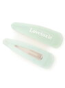 【SALE/30%OFF】Lovetoxic シアーパッチンピン ナルミヤオンライン ヘアアクセサリー その他のヘアアクセサリー ピンク グリーン ブルー パープル【RBA_E】