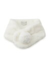 【SALE/50%OFF】PINK-latte ポンポン付きティペット ピンク ラテ ファッション雑貨 マフラー・ストール・ネックウォーマー ブラウン ピンク ...