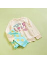 【SALE/40%OFF】BREEZE Girl's かぶり裏毛パジャマ エフオーオンラインストア インナー・ルームウェア パジャマ ピンク ホワイト ブルー【...