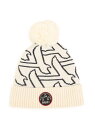 【SALE/30%OFF】AIGLE ニットビーニー エーグル 帽子 ニット帽・ビーニー ネイビー ホワイト【RBA_E】【送料無料】