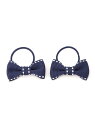 【SALE/30%OFF】lulu noix lulu noix/(K)ネイビーヘアアクセサリー ミニョントレフル ルームヨンマルサンセレクティッド ヘアアクセ...