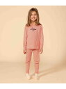 【SALE/10%OFF】PETIT BATEAU 長袖パジャマ プチバトー インナー・ルームウェア パジャマ ホワイト【RBA_E】【送料無料】