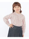 【SALE/30%OFF】SHIPS KIDS SHIPS KIDS:100~130cm / リバティ 長袖 ブラウス シップス トップス シャツ・ブラウス ベージュ ピンク【RBA_E】【送料無料】