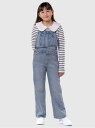 【SALE/40%OFF】GAP (K)ウォッシュウェル デニムオーバーオール (キッズ) ギャップ オールインワン・オーバーオール オーバーオール・サロペット...