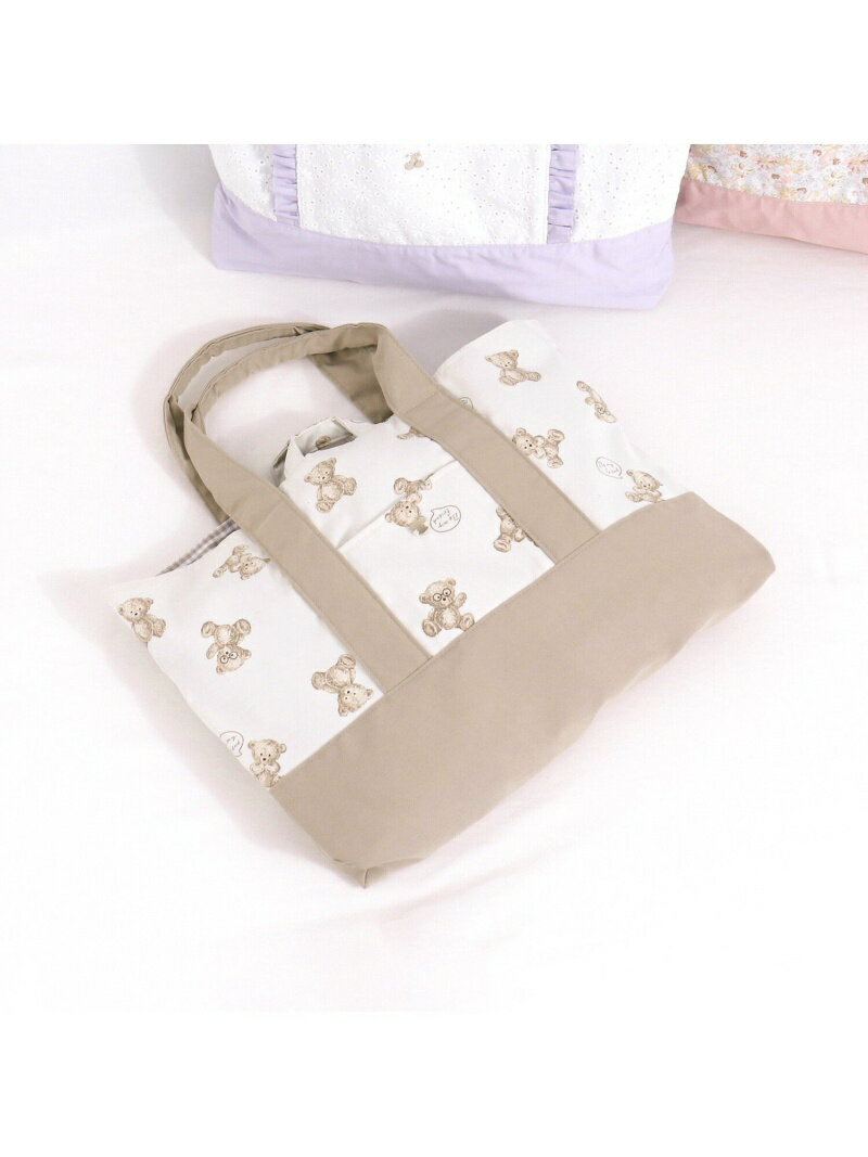 【SALE／40%OFF】apres les cours 3柄 レッスントート エフオーオンラインストア バッグ その他のバッグ ベージュ パープル ピンク【RBA_E】のサムネイル