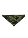 A BATHING APE 1ST CAMO BANDANA BIB KB ア ベイシング エイプ マタニティー/ベビー ベビー用品 グリーン イエロー