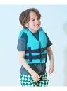 【SALE/19%OFF】devirock キッズフローティングベスト プールグッズ 水泳 海水浴 デビロック 水着・スイムグッズ その他の水着・スイムグッズ グリーン【RBA_E】