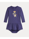 POLO RALPH LAUREN (ベビー)Polo ベア フリース ドレス & ブルマー ラルフローレン ワンピース・ドレス ワンピース パープル【送料無料】
