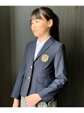 【SALE/90%OFF】COMME CA ISM 紺ブレザー(女の子向け)(110-130cm) コムサイズム ビジネス/フォーマル セットアップスーツ ネイビー【RBA_E】