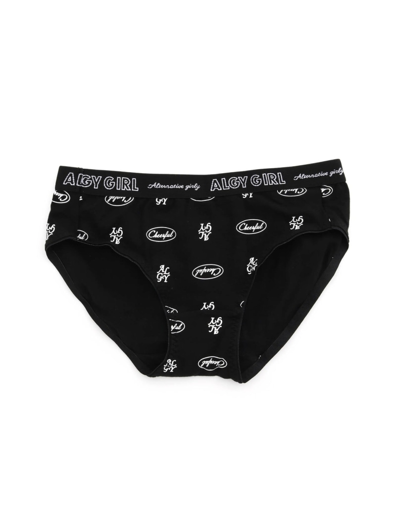 algy オトナ総柄ロゴショーツ エフオーオンラインストア インナー・ルームウェア ショーツ グリーン ブルー ブラック