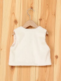 Bijoux&Bee【ビジュー&ビー/BIJOUX&BEE】PROTECTYOUシャギーベストビジュー&ビーカットソー【送料無料】