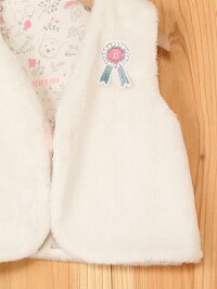 Bijoux&Bee【ビジュー&ビー/BIJOUX&BEE】PROTECTYOUシャギーベストビジュー&ビーカットソー【送料無料】