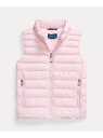 POLO RALPH LAUREN (ボーイズ 2才~7才)P-Layer 2 パッカブル キルテッド ベスト ラルフローレン トップス ベスト・ジレ ピンク【...