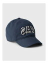 GAP (K)オーガニックコットン GAPアーチロゴ ベースボールキャップ (キッズ) ギャップ 帽子 キャップ ネイビー