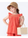 【SALE/40%OFF】SHIPS KIDS SHIPS KIDS:100~130cm / スモッキング フリル ブラウス シップス トップス シャツ・ブラウ...