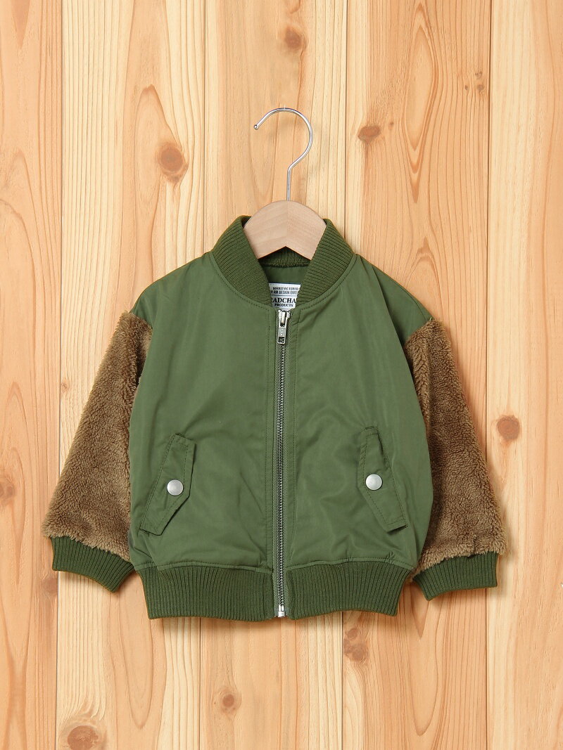 【SALE／40%OFF】RADCHAP 袖ボア切替ジャケット ブランシェス コート/ジャケット【RBA_S】【RBA_E】