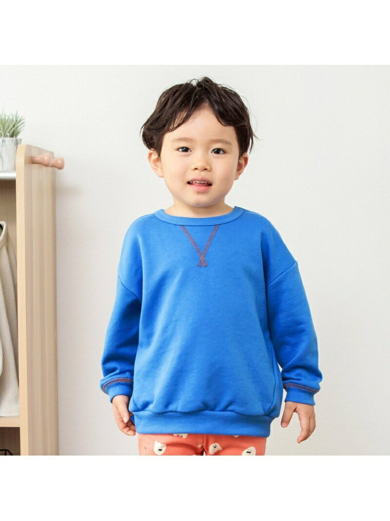 【SALE／10%OFF】BREEZE DAISUKI トレーナー エフオーオンラインストア トップス スウェット・トレーナー ブルー グレー グリーン ホワイト ピンク イエロー【RBA_E】のサムネイル