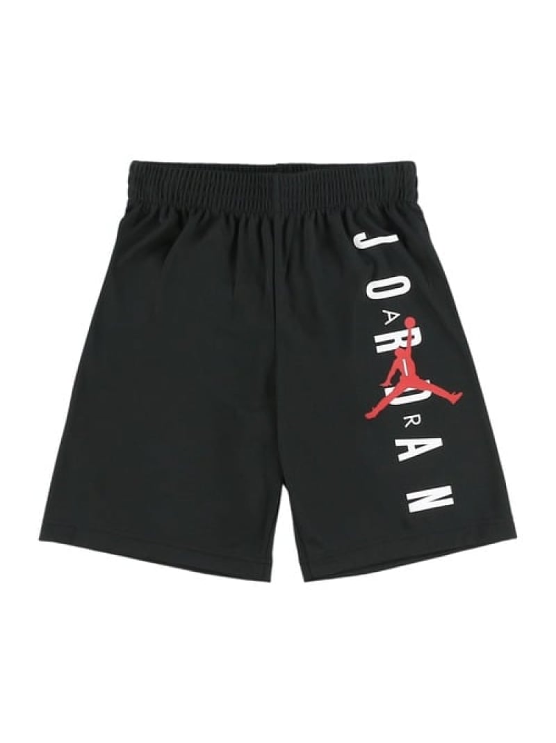 ROOKIE USA（ルーキーユーエスエー）ジュニア(128-170cm) ショートパンツ JORDAN(ジョーダン) JDB JORDAN VERT MESH SHORTジャンプマンとロゴのプリントが目を惹くショートパンツ。通気性の良いメッシュ素材を使用しており、スポーツなどのアクティブに動くシーンにもぴったり。ウエスト部分は伸縮性のあるゴムギャザーで楽に着替えることができます。[JORDAN]型番：957176-02-09 KF6183【採寸】サイズウエストヒップ股上股下わたり周り裾幅S (128-140cm,8-10歳)[ゴム仕様]54cm78cm24cm19cm46cm23.5cmM (140-152cm,10-12歳)[ゴム仕様]58cm82cm27cm21cm54cm24cmL (152-158cm,12-13歳)[ゴム仕様]64cm94cm29cm22cm60cm26.5cmXL (158-170cm,13-15歳)[ゴム仕様]68cm98cm31cm25cm61cm27.5cm商品のサイズについて【商品詳細】インドネシア素材：ポリエステル100%サイズ：S(128-140cm,8-10歳)、M(140-152cm,10-12歳)、L(152-158cm,12-13歳)、XL(158-170cm,13-15歳)※画面上と実物では多少色具合が異なって見える場合もございます。ご了承ください。商品のカラーについて 【予約商品について】 ※「先行予約販売中」「予約販売中」をご注文の際は予約商品についてをご確認ください。 ■重要なお知らせ※ 2点以上ご購入の場合、全ての商品が揃い次第一括でのお届けとなります。お届け予定日の異なる商品をお買い上げの場合はご注意下さい。お急ぎの商品がございましたら分けてご購入いただきますようお願い致します。発送について ※ 買い物カートに入れるだけでは在庫確保されませんのでお早めに購入手続きをしてください。当店では在庫を複数サイトで共有しているため、同時にご注文があった場合、売切れとなってしまう事がございます。お手数ですが、ご注文後に当店からお送りする「ご注文内容の確認メール」をご確認ください。ご注文の確定について ※ Rakuten Fashionの商品ページに記載しているメーカー希望小売価格は、楽天市場「商品価格ナビ」に登録されている価格に準じています。 商品の価格についてROOKIE USAROOKIE USAのその他のパンツパンツご注文・お届けについて発送ガイドラッピンググッズ3,980円以上送料無料ご利用ガイド