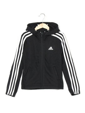 adidas Sports Performance エッセンシャルズ 3ストライプス パーカー / Essentials 3-Stripes Hoodie / アディダス アディダス カットソー キッズカットソー ブラック【送料無料】