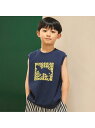 branshes 【WEB限定/DRC/お肌に嬉しい綿100%】アソートグラフィックタンクトップ ブランシェス トップス ノースリーブ・タンクトップ ブラック ...