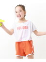 devirock ロゴプリント 4Pセパレート水着 デビロック 子供服 キッズ デビロック 水着・スイムグッズ 水着 ホワイト ブラック パープル【送料無料】