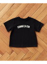 COMME CA ISM 半袖ロゴTシャツ(ベビーサイズ) コムサイズム マタニティウェア・ベビー用品 その他のベビーグッズ ブラック ホワイト ピンク ブルー グレー