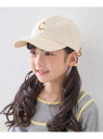 【SALE/60%OFF】CIAOPANIC TYPY 【KIDS】後ろお花デザインキャップ チャオパニックティピー 帽子 その他の帽子 グリーン グレー ホワ...