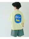 UNITED ARROWS green label relaxing フルーツモチーフ Tシャツ / キッズ 100cm-130cm ユナイテッドアローズ グリ...